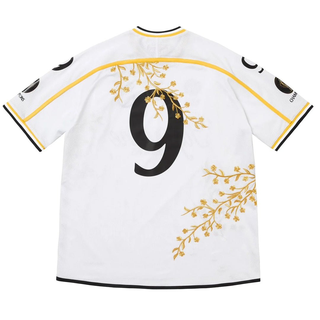 Supreme Floral Soccer Jersey White