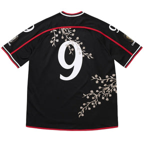 Supreme Floral Soccer Jersey Black