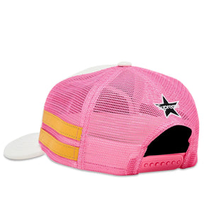 Supreme Vanson Leathers Mesh Back 6-Panel Pink