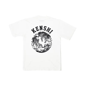 Kenshi Tiger Logo T-Shirt Cream
