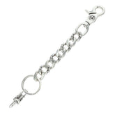 Chrome Hearts Extra Fancy Cuban Link Keychain w/ Dagger