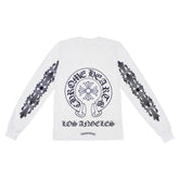 Chrome Hearts Los Angeles Exclusive Horseshoe Long Sleeve T-Shirt