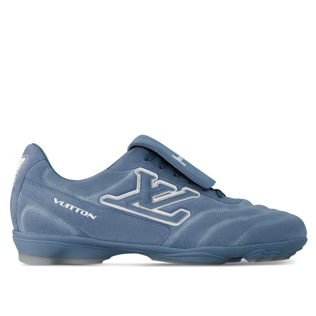Louis Vuitton Footprint Soccer Sneaker Blue