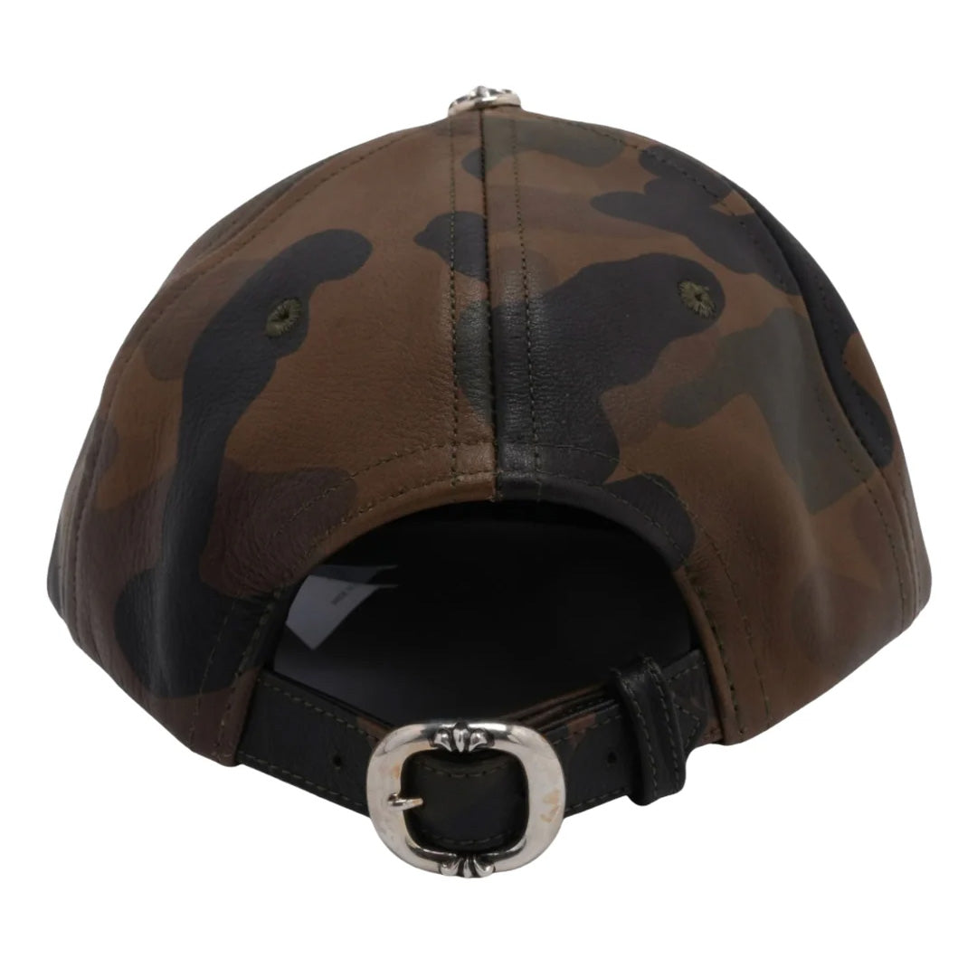 Chrome Hearts Star Cross Leather Gunslinger Hat