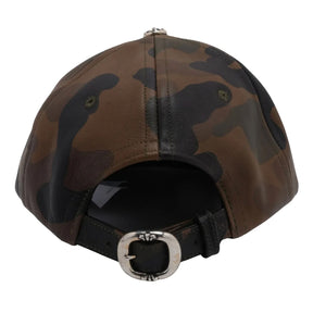 Chrome Hearts Star Cross Leather Gunslinger Hat