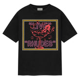 Rhude Live Rhudes T-Shirt Black