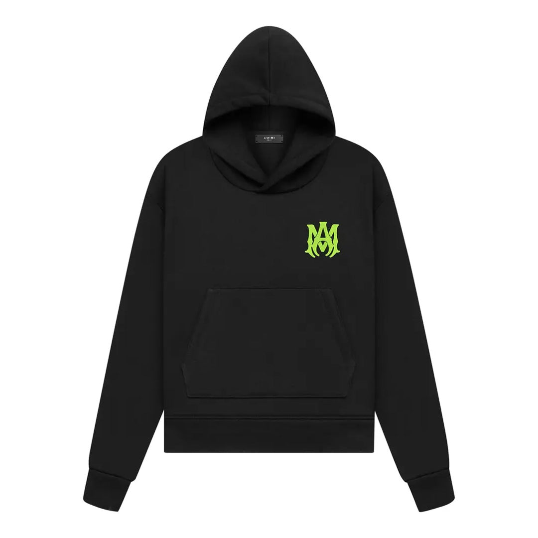 Amiri M.A Logo Hoodie Black Yellow