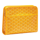 Goyard Jouvence Toiletry MM Bag Yellow