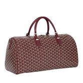 Goyard Boston 50 Duffle Bag Bordeaux