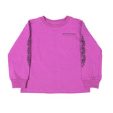 Chrome Hearts Matty Boy Spider Web Long Sleeve T-Shirt Purple (Kids)