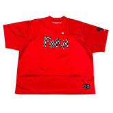Chrome Hearts Matty Boy Sports Mesh Warm Up Jersey Red