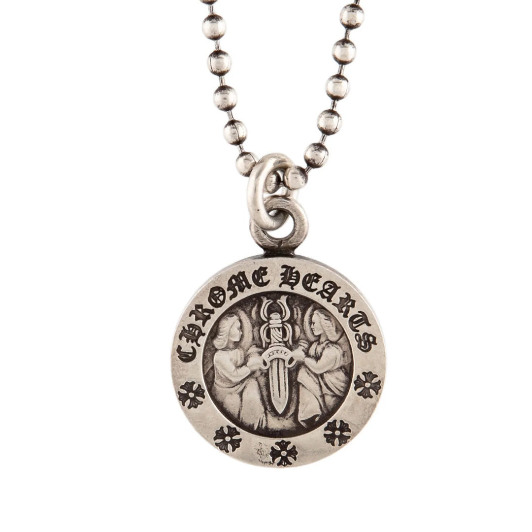 Chrome Hearts Angel Medal (With Chain)