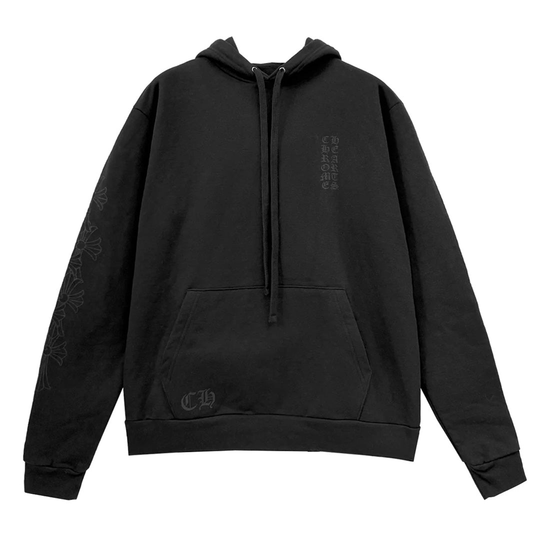 Chrome Hearts Miami Exclusive Cemetery Hoodie Black
