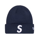 Supreme New Era S Logo Beanie Navy