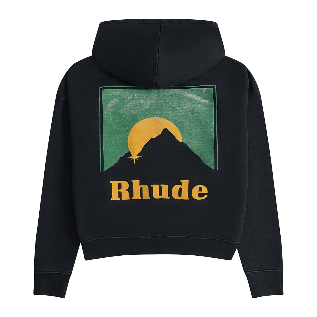 Rhude Black Moonlight Hoodie