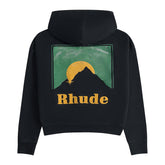 Rhude Black Moonlight Hoodie
