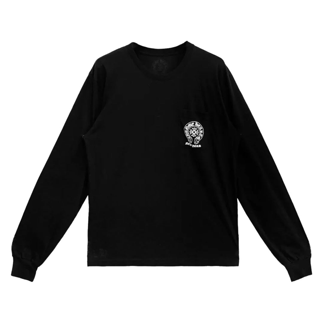 Chrome Hearts New York Exclusive Long Sleeve T-Shirt Black