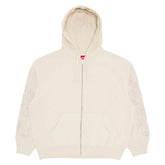 Supreme AOI Zip Up Hooded Sweatshirt Natural