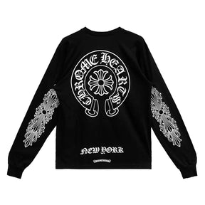Chrome Hearts New York Exclusive Long Sleeve T-Shirt Black