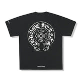 Chrome Hearts Horseshoe Logo Pocket T-Shirt Black