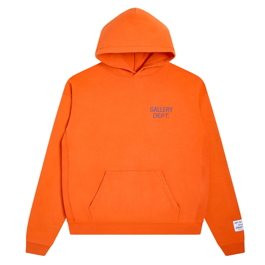 Gallery Dept. 90s Logo Hoodie Orange