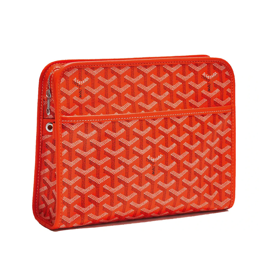 Goyard Jouvence Toiletry MM Bag Orange