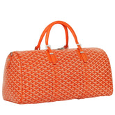 Goyard Boston 50 Duffle Bag Orange