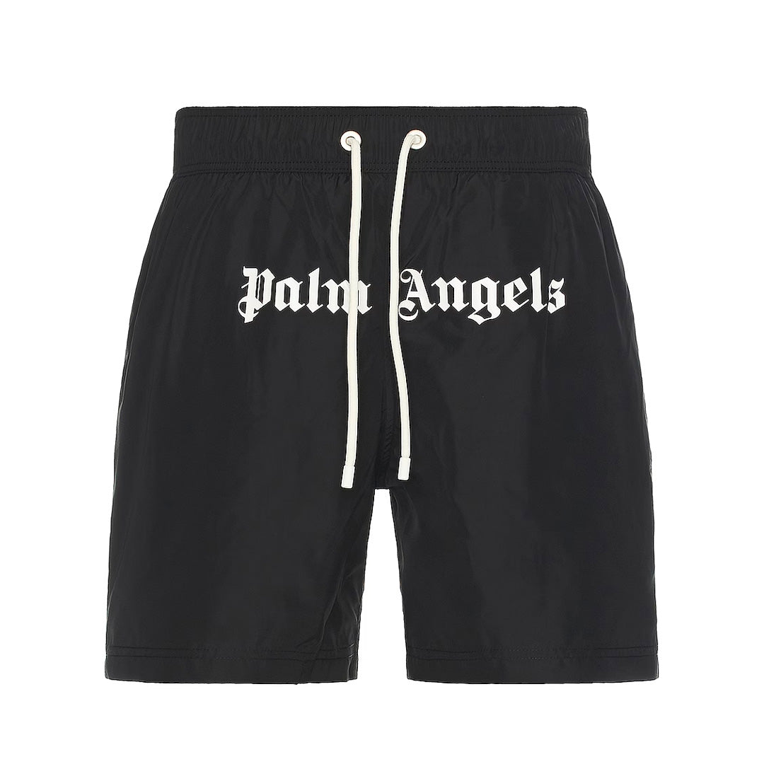 Palm Angels Classic Logo Swim Shorts Black