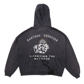 Paly Hollywood Carrying The Message Zip Up Hoodie