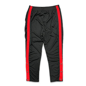 Chrome Hearts Side Stripe Track Pants Black & Red