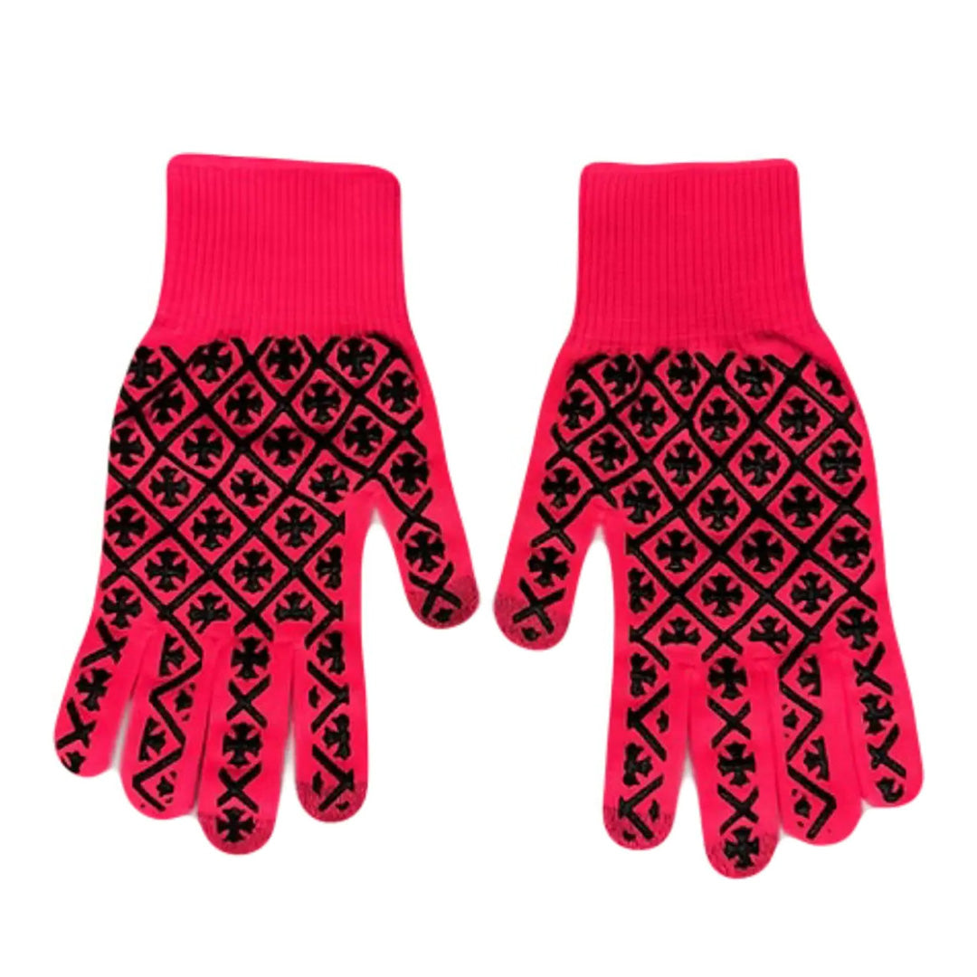 Chrome Hearts Work Gloves Pink