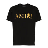Amiri Playboy Logo T-Shirt Black & Gold