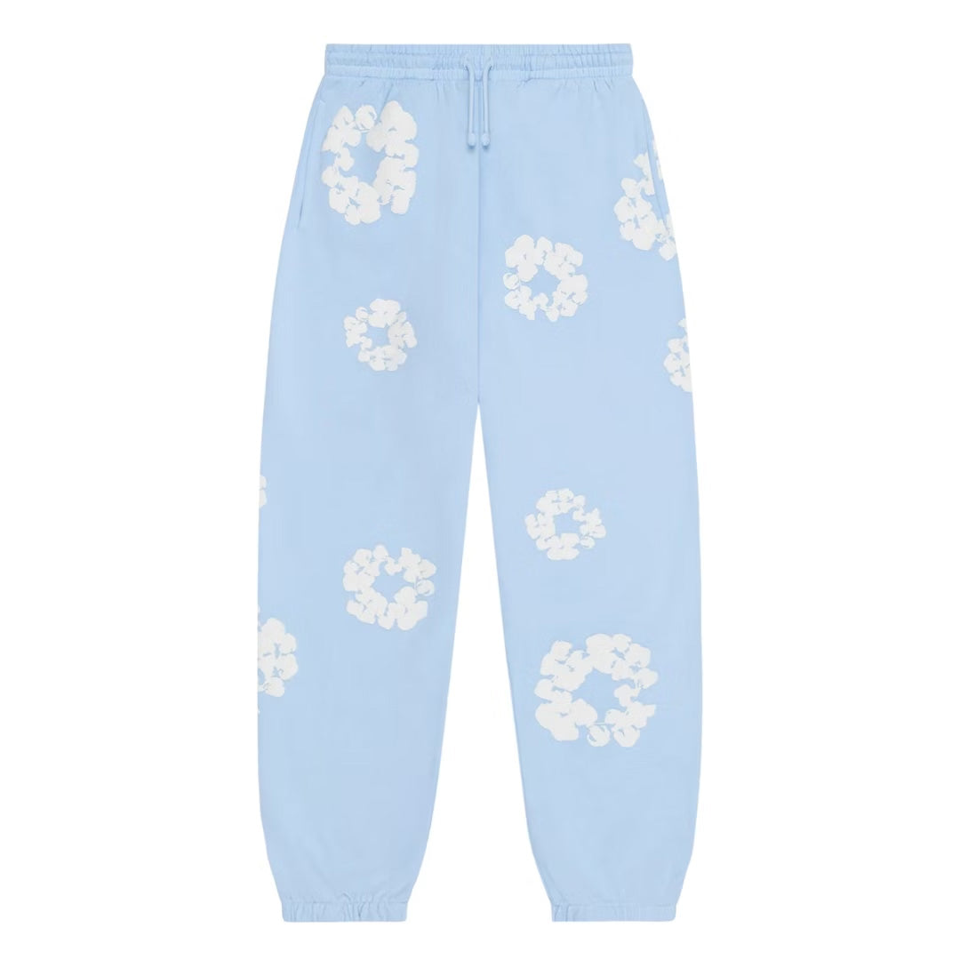 Denim Tears The Cotton Wreath Sweatpants Powder Blue