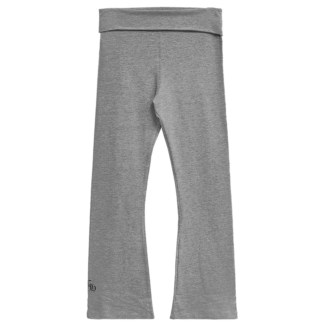 Chrome Hearts Bell Bottom Yoga Pants Grey (Womens)
