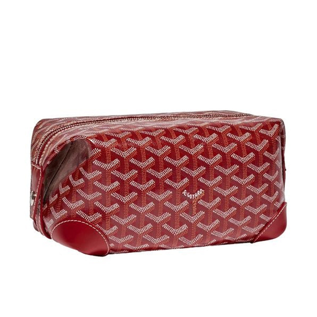 Goyard Boeing 25 Toiletry Bag Red