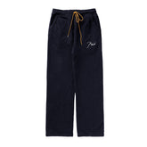 Rhude Script Logo Sweatpants Black