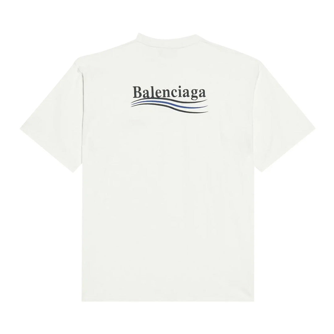 Balenciaga Political Campaign T-Shirt Off White