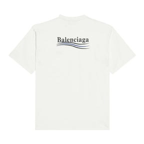 Balenciaga Political Campaign T-Shirt Off White