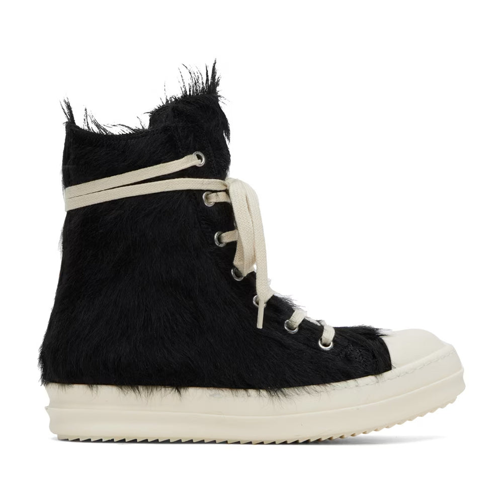 Rick Owens Pony Hair Ramone High Black Kenshi Toronto