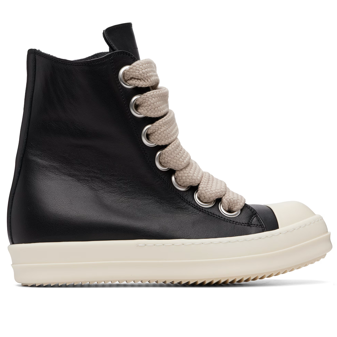Rick Owens Temple Jumbolaced High Sneakers