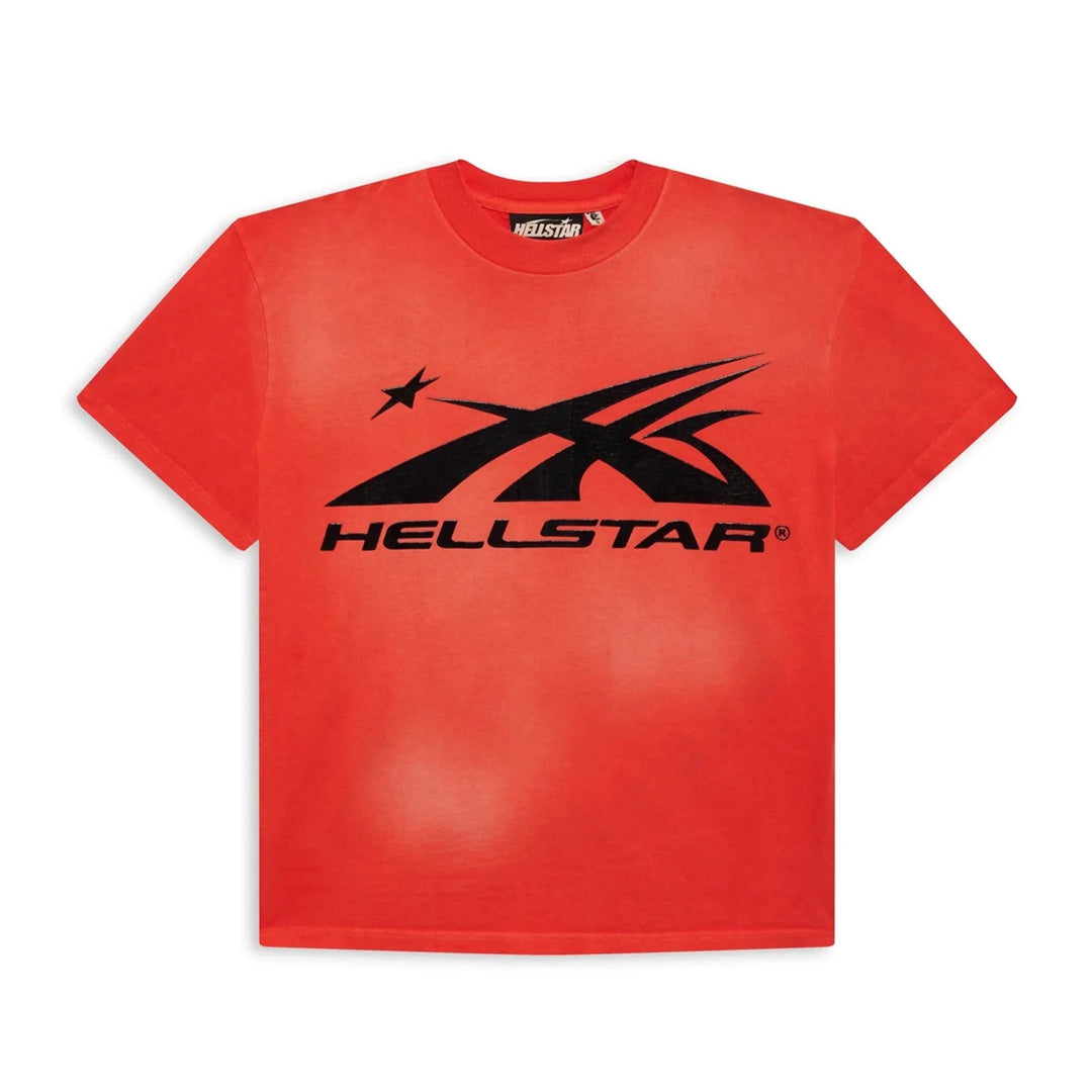 Hellstar Sports Logo T-Shirt Red | Kenshi