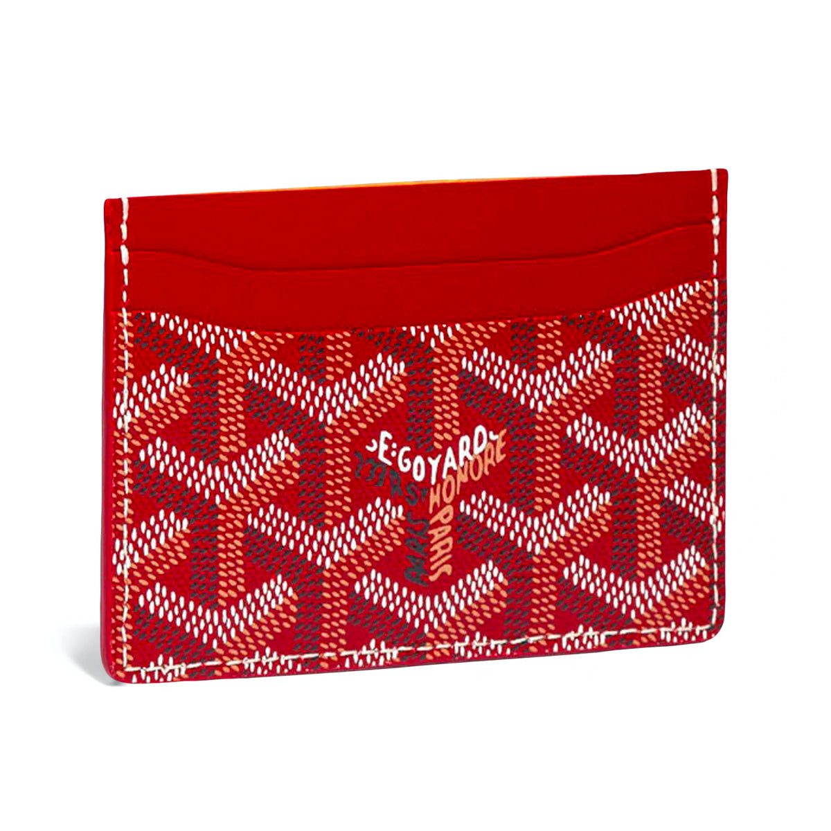 Goyard Saint Sulpice Cardholder Red