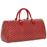 Goyard Boston 50 Duffle Bag Red
