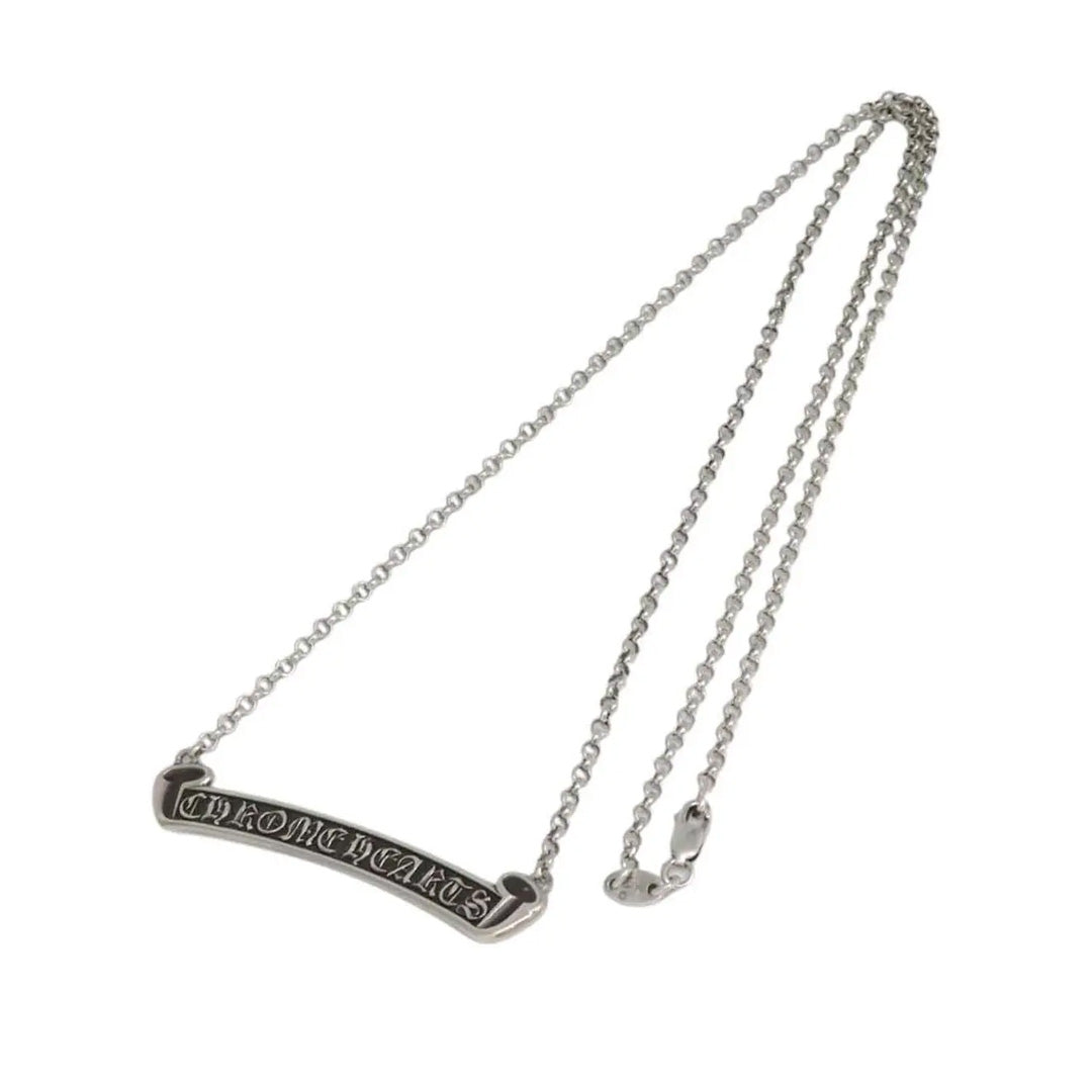 Chrome Hearts Scroll Pendant (With Roll Chain)