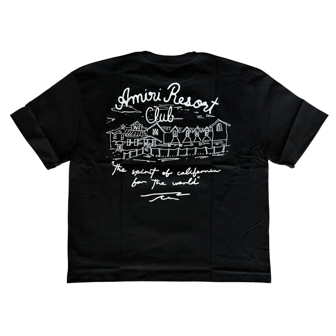 Amiri Resort Club T-Shirt Black