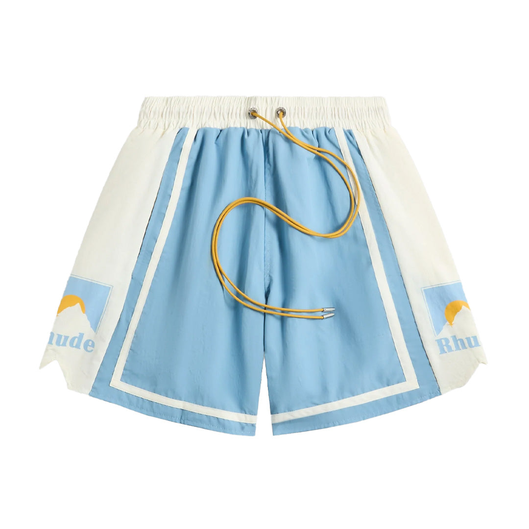Rhude Moonlight Short Powder Blue/Off-White