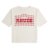 Rhude Flocked Burnout T-Shirt