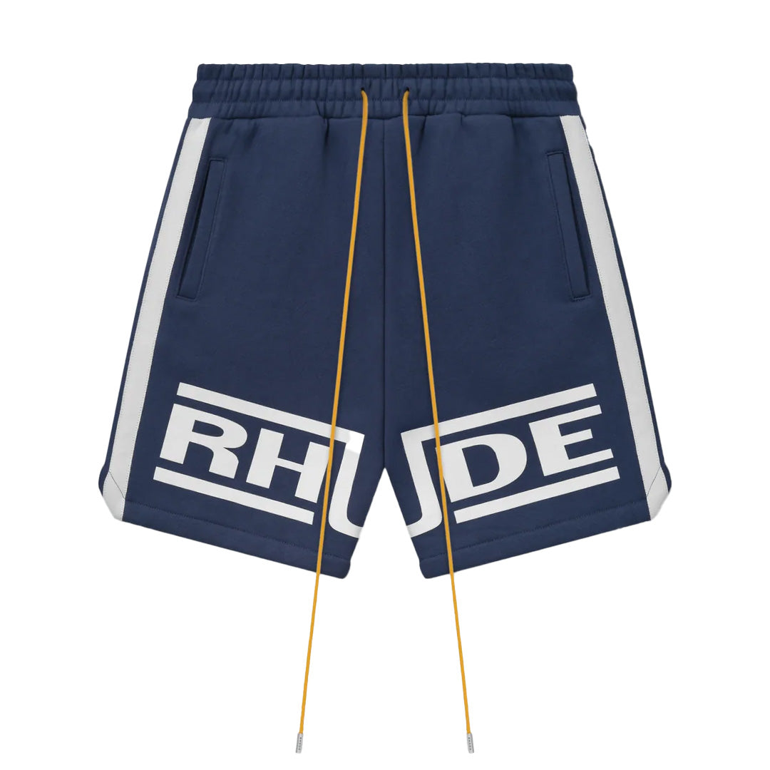 Rhude Champions Shorts Navy/Vintage White