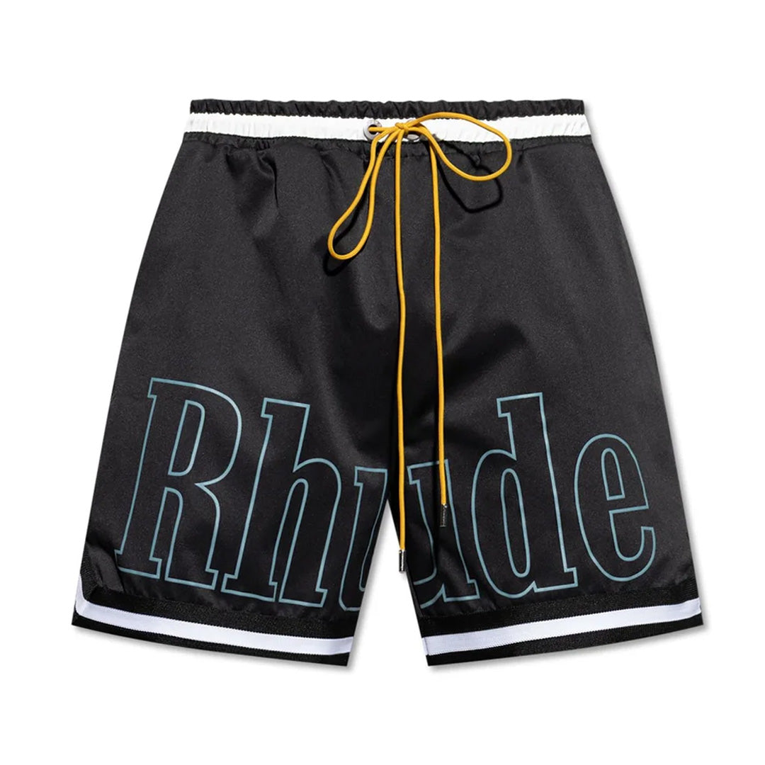 Rhude Logo Basketball Swim Shorts