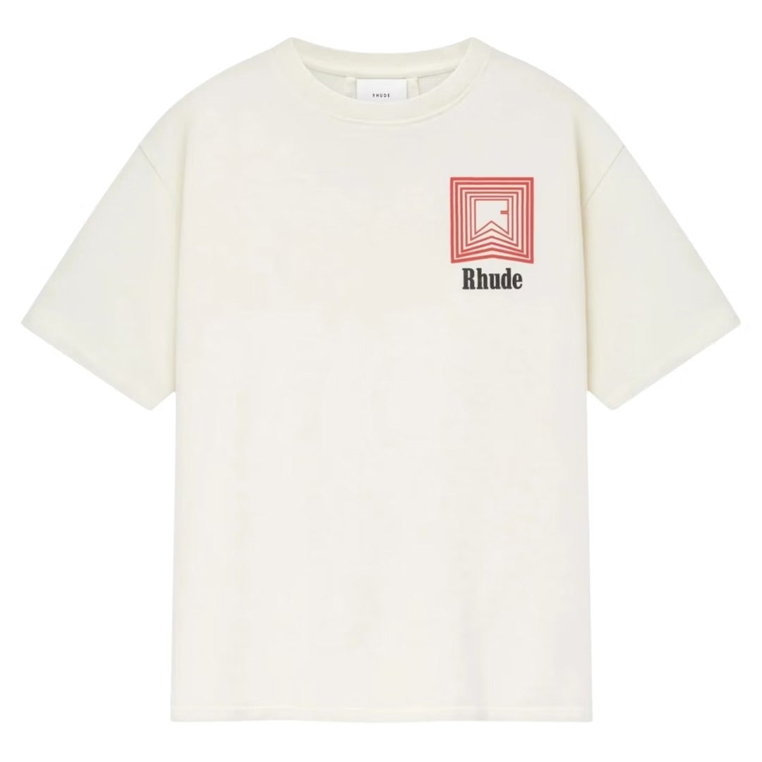 Rhude Chevron Repeat Logo T-Shirt